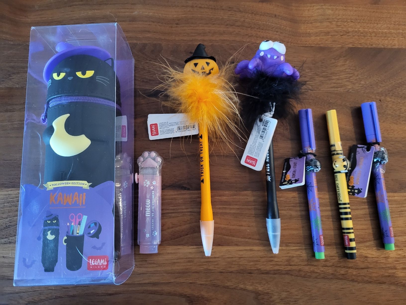 Legami Stifte & Marker: 7 TEILIGES LEGAMI HALLOWEEN SET – Neu und originalverpackt aus Fruthwilen von Mostro-Medusa 1