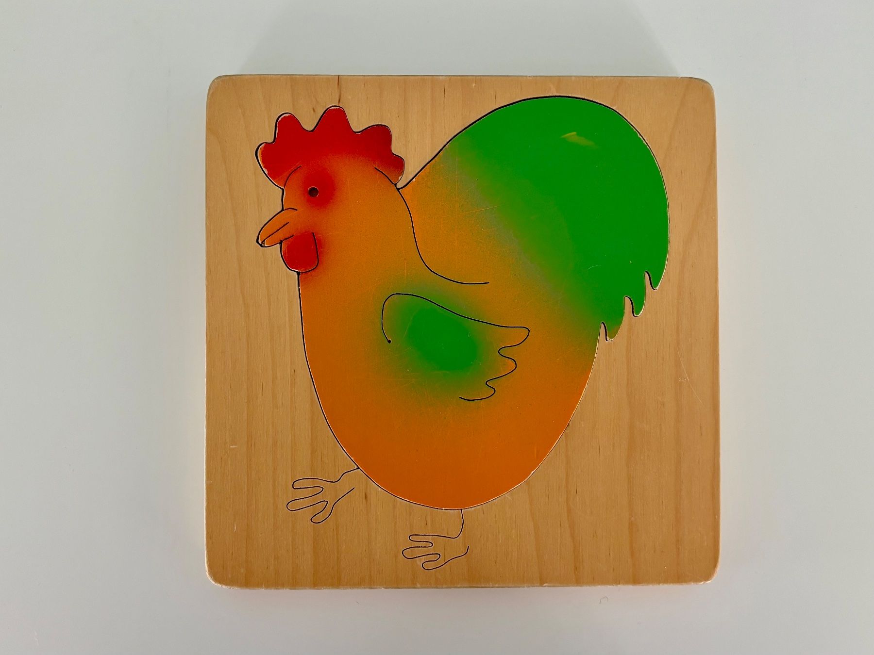 Puzzle: Holz-Hahn-Puzzle – Usato da Braunau venduto da aileeen 1