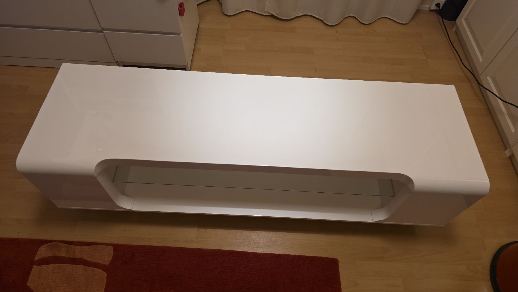 Meubles TV: schönes Designer - Lowboard weiss – D'occasion à Hagenbuch ZH par cougar1 3