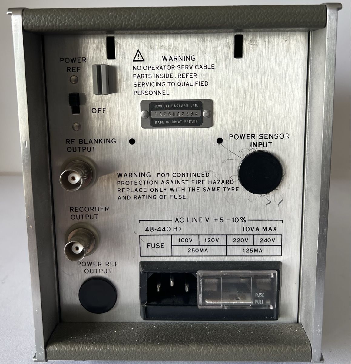 Hewlett Packard Misurare: Hewlett-Packard HP 435A Power Meter professionelles HF Mess – Usato da Oberhofen Thun'see venduto da SwissTreasure 4