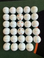 30 div. Golfbälle TaylorMade TP 5, guter Zustand