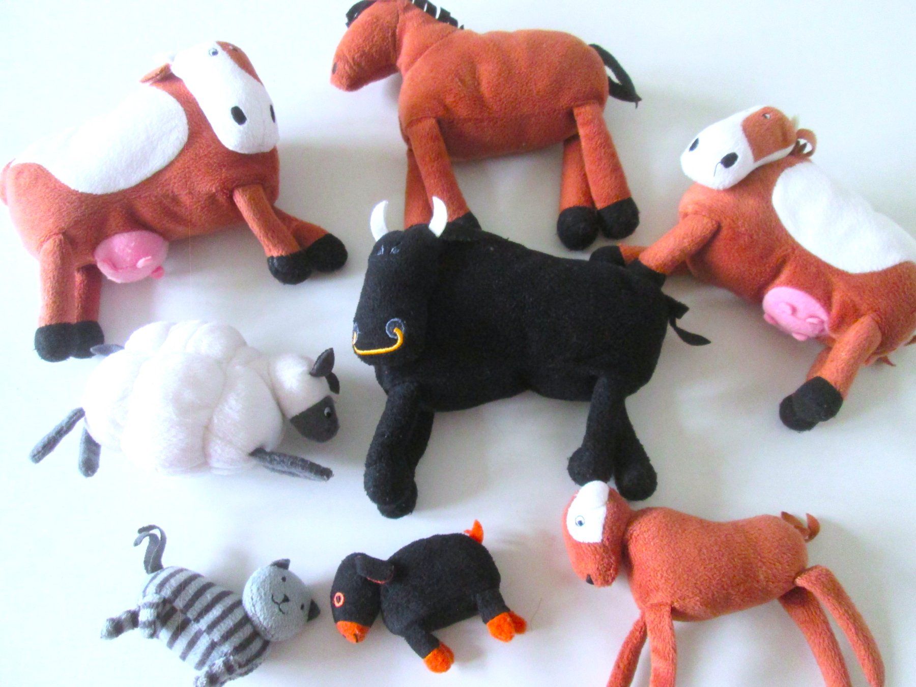 Jouets: 8 Nutztiere – D'occasion à Sementina par babucia 1