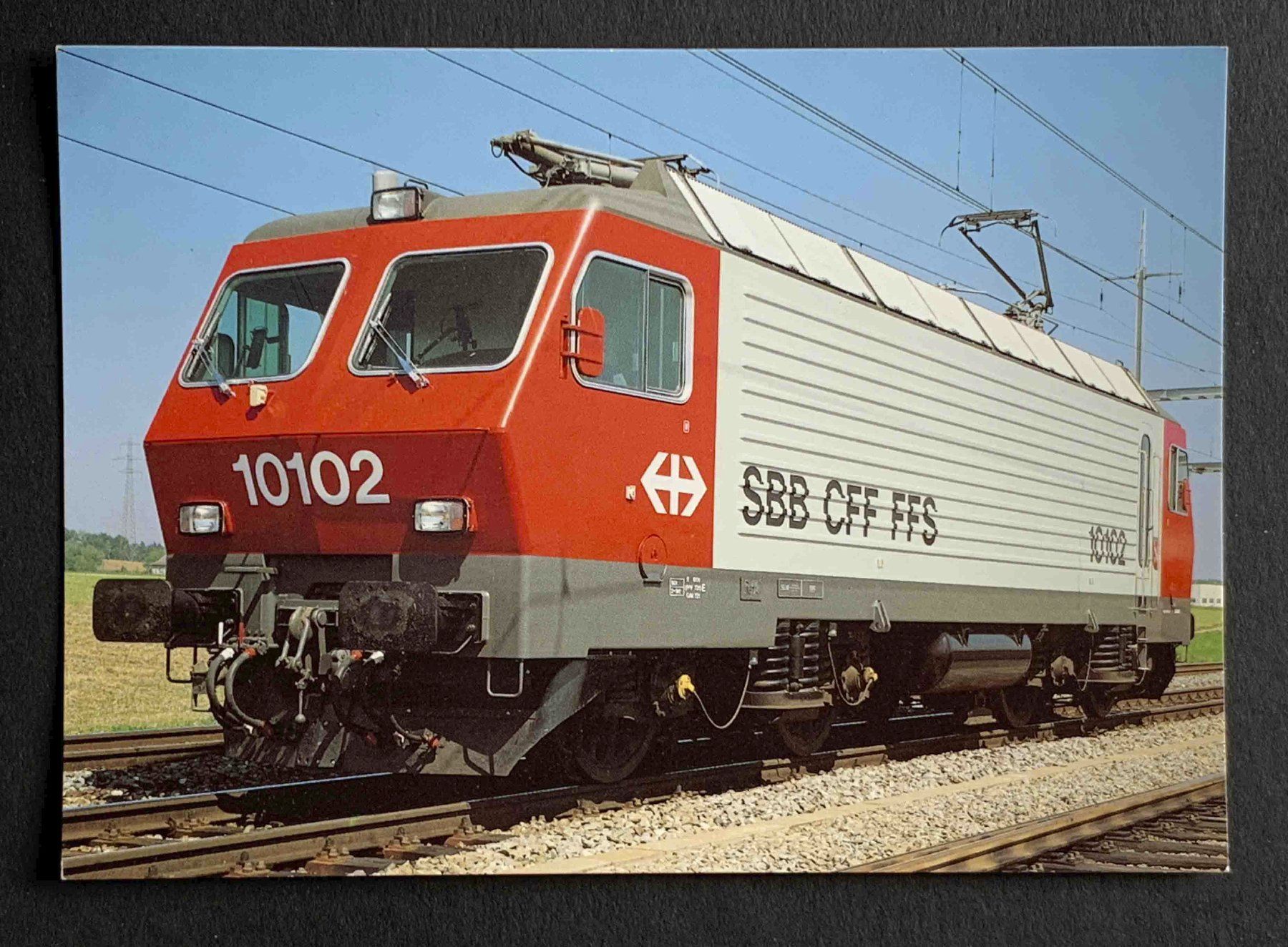 Cartes postales: AK SBB CFF RE 4 4 10102 1982 – D'occasion à Goldau par artelier1