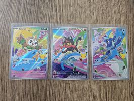 Pokemon First Partner Illustration Collection Alola Set EN