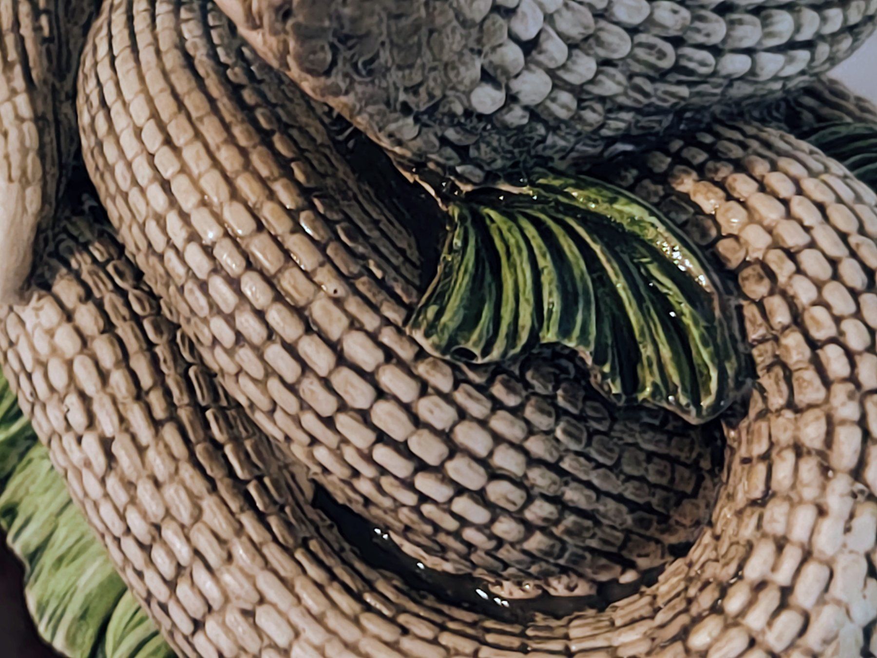 Statuette: Tierfigur Deko Lebensecht Schlange Cobra – Usato da Rüti ZH venduto da Prostias 7