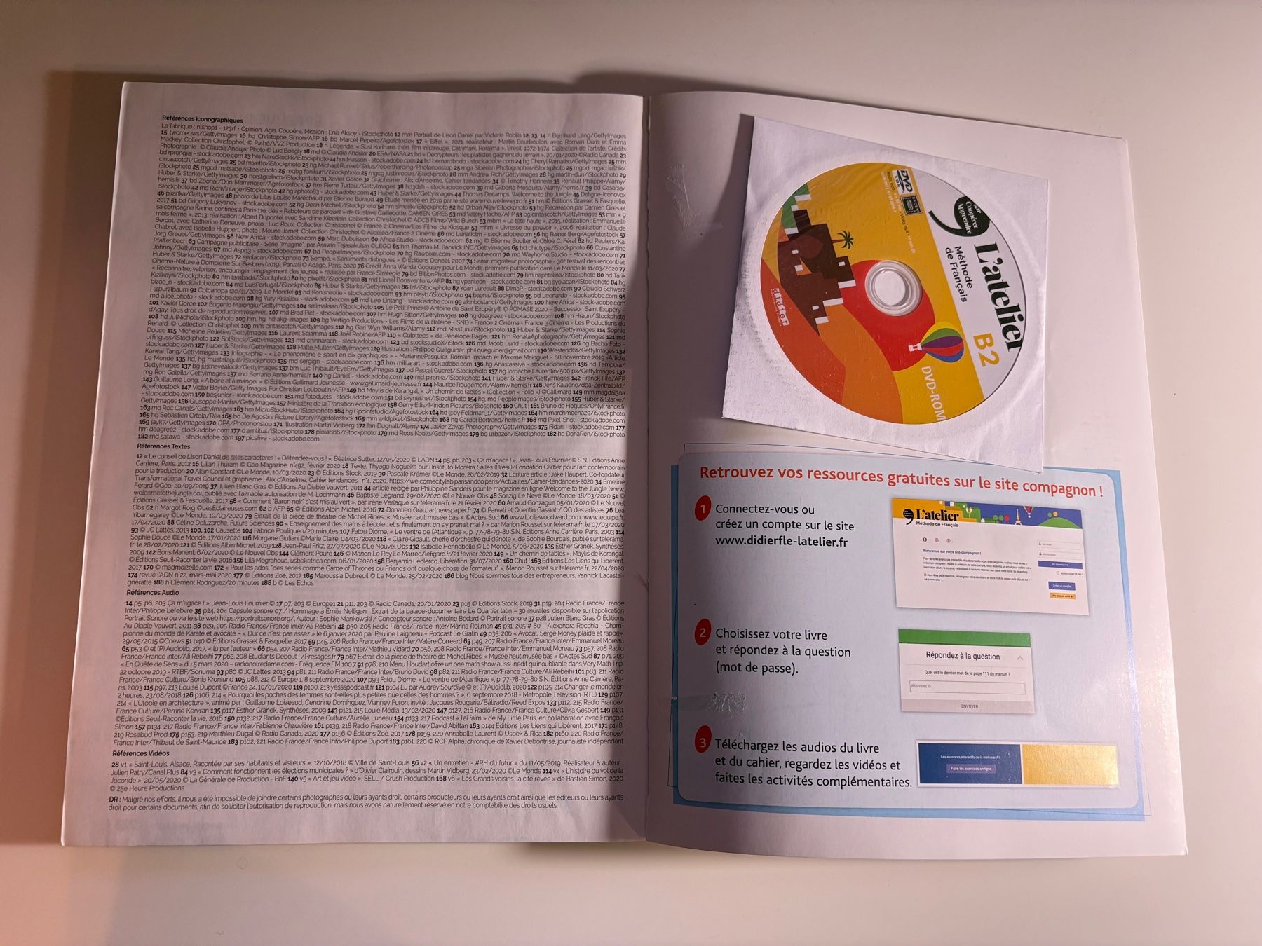 Libri: L’atelier+, la méthode de français B2, textbook – Usato da Lausanne venduto da opi_92cn 5