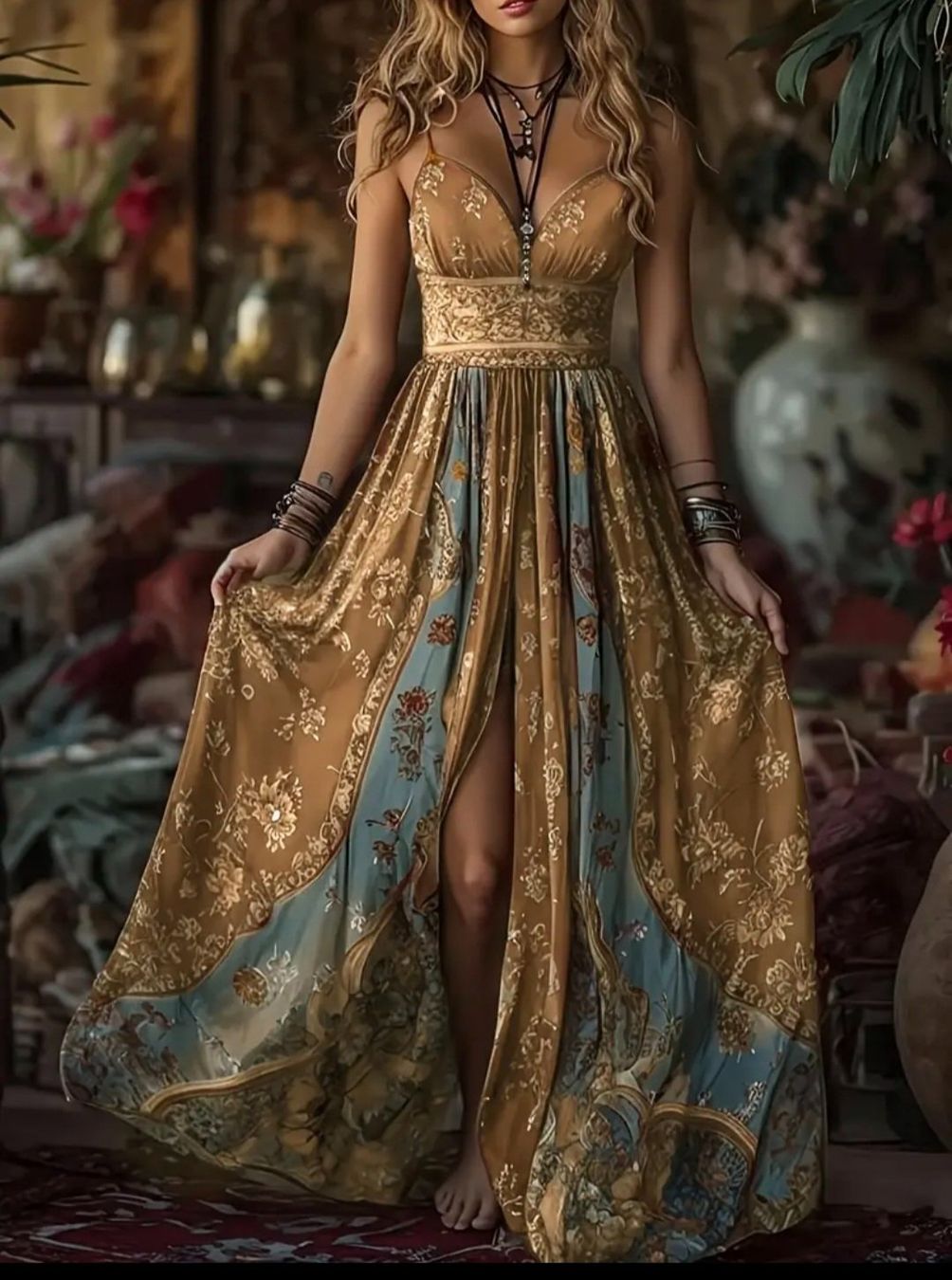 Kleider: Boho Kleid Grösse M – Gebraucht aus Baden von rocket85