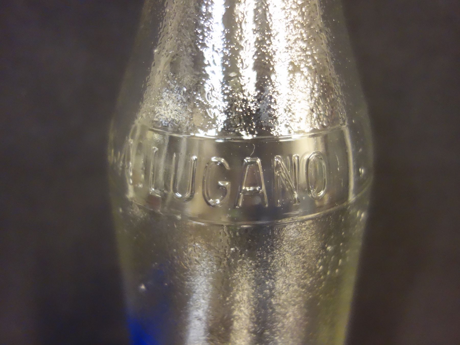 Bicchieri, Caraffe & Bottiglie: alte Flasche EMILIO E. PERI LUGANO 1962 ARANCIATA – Usato da Kerzers venduto da Flaschenposten 5