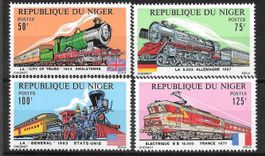 Niger Serie 460 - 463 Eisenbahn ** 24.4.1975