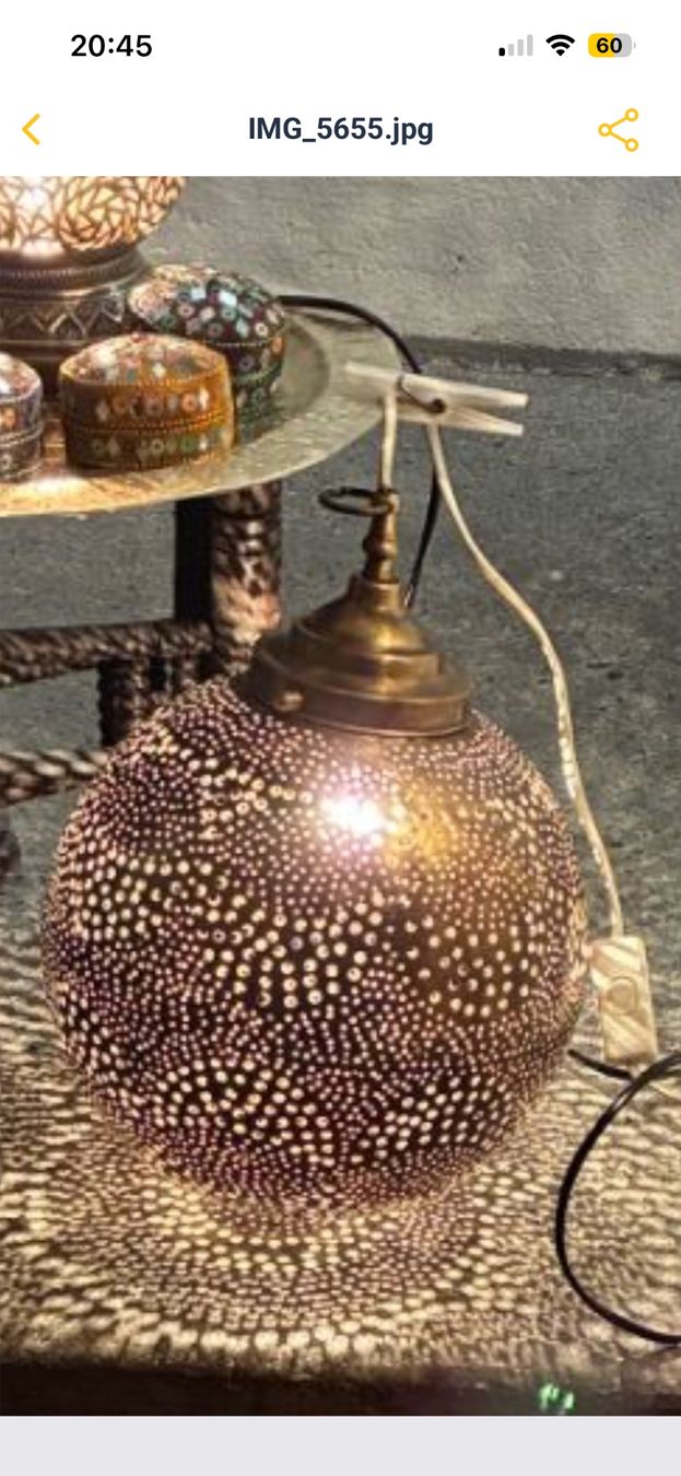 Lampadari & plafoniere: Deckenlampe Messing aus Marokko – Usato da Zürich venduto da thetschi