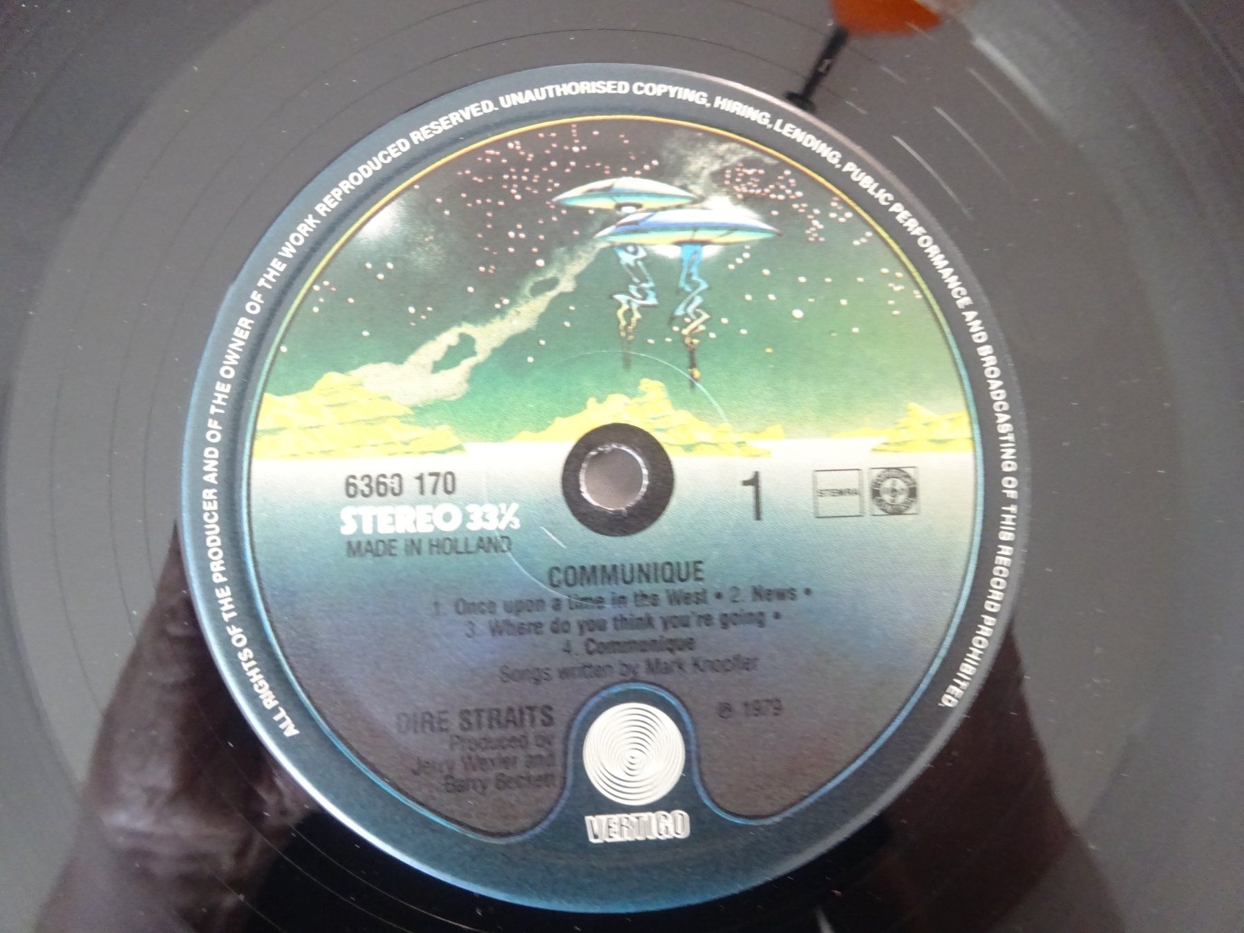 Dischi in vinile: DIRE STRAITS ** COMMUNIQUE ** NEUWERTIG – Usato da Luzern venduto da xrayspex99 6
