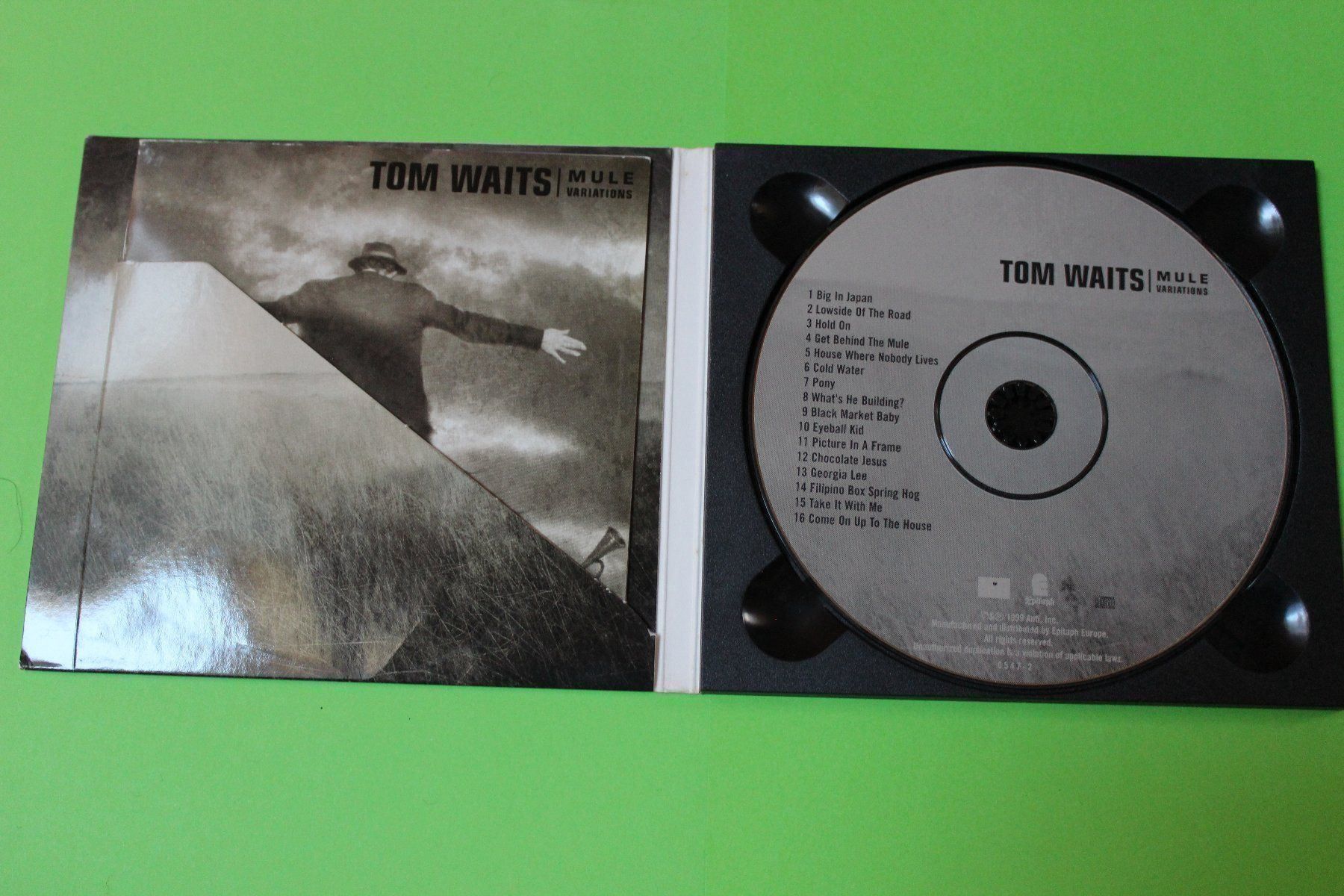 CDs: TOM WAITS - MULE VARIATIONS CD 1999 – Gebraucht aus Tübach von JamesStone 3
