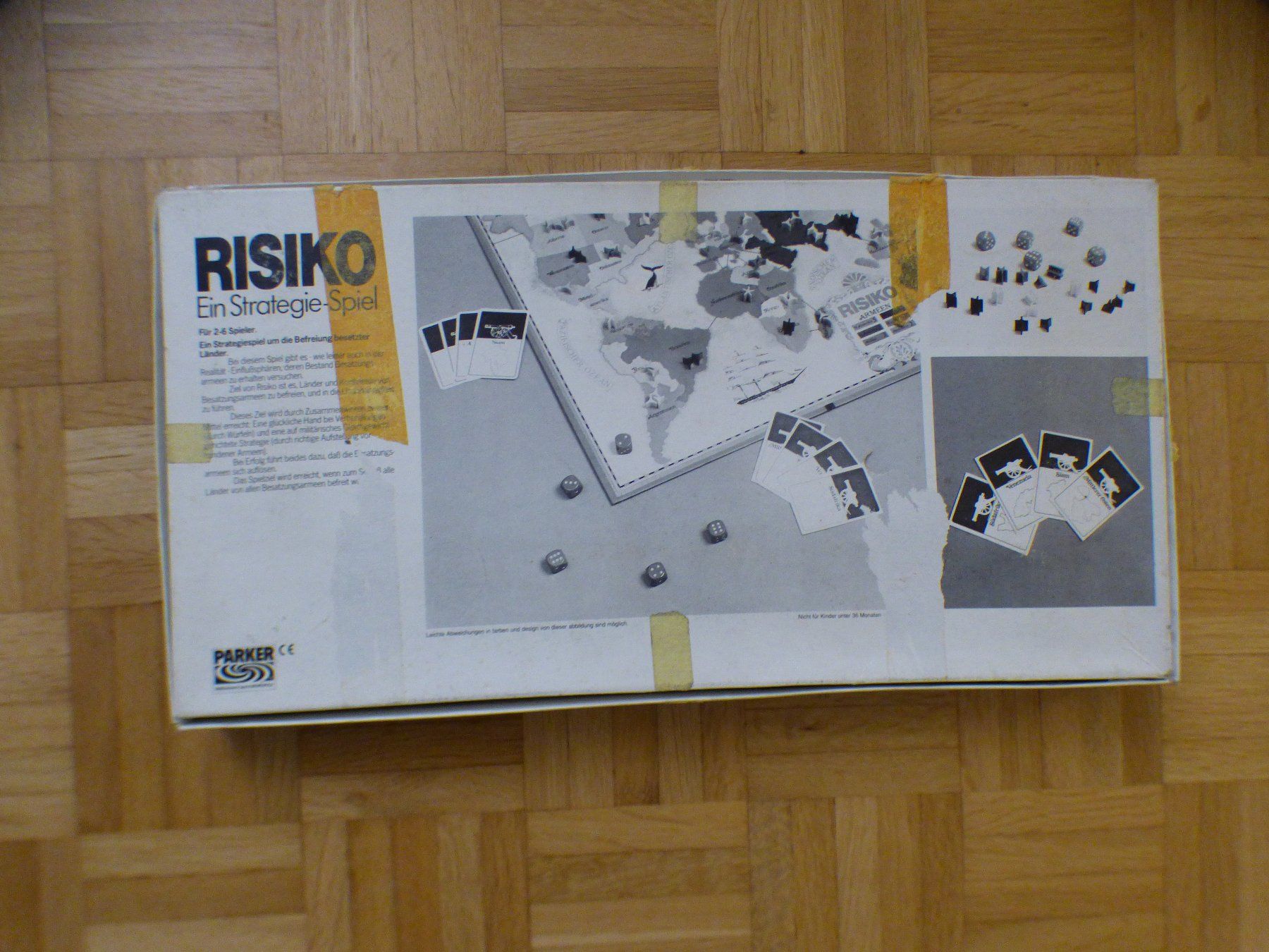 Parker Giochi: RISIKO – Usato da Münchenbuchsee venduto da enzian59 3