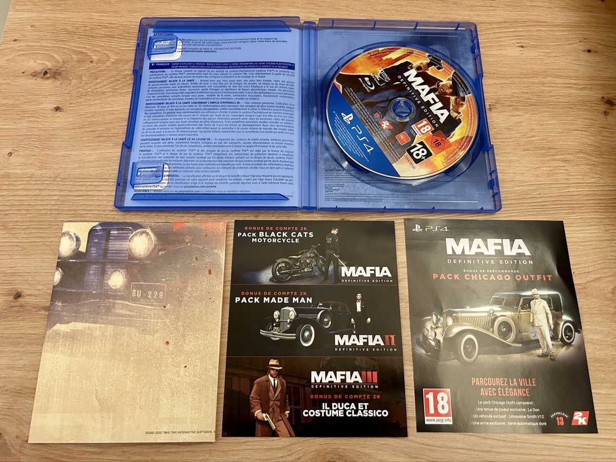 Jeux: Mafia Definitive Edition PS4 – D'occasion à Osogna par Emergencychips 2