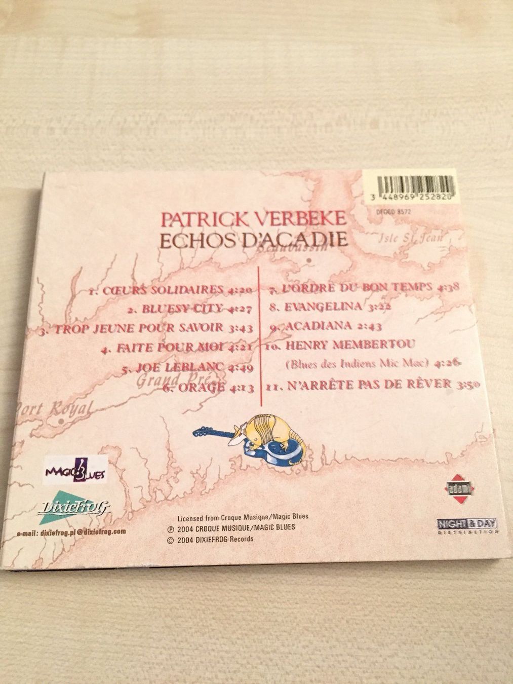 CDs: Patrick Verbeke - Echos D'Acadie – D'occasion à Rüti ZH par alumedien 1