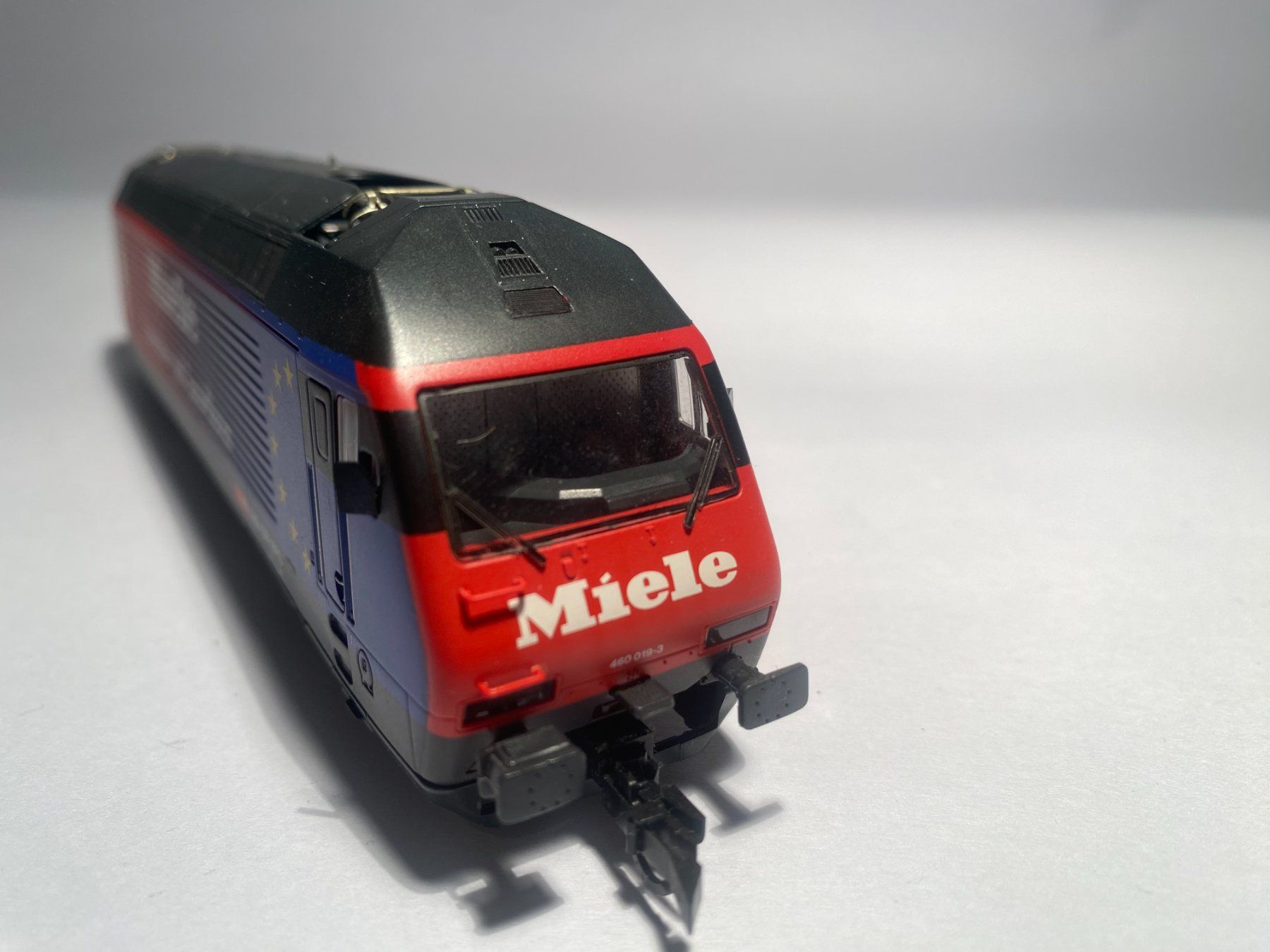 Roco Modellini di ferrovie: ROCO E-Lok SBB RE460 MIELE, DC Analog – Usato da Buchrain venduto da Modellbahn11 5