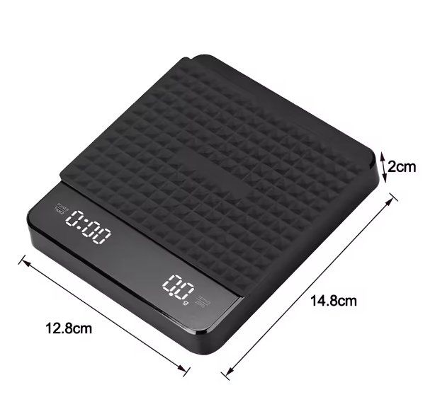 Bilance da cucina: Mini Kaffeewaage mit Silikonpad 3kg/0.1g – Nuovo e nell'imballaggio originale da Geneve venduto da Titi2008 1