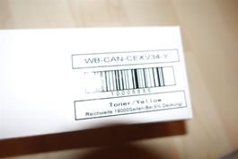 Canon iR ADV iR-C EXV 34 Yellow Toner