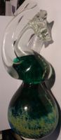 PHÖNIZISCHES GLAS -PFERD--15,5 x 6 CM,-MUND GEBLASEN;-UNIKAT