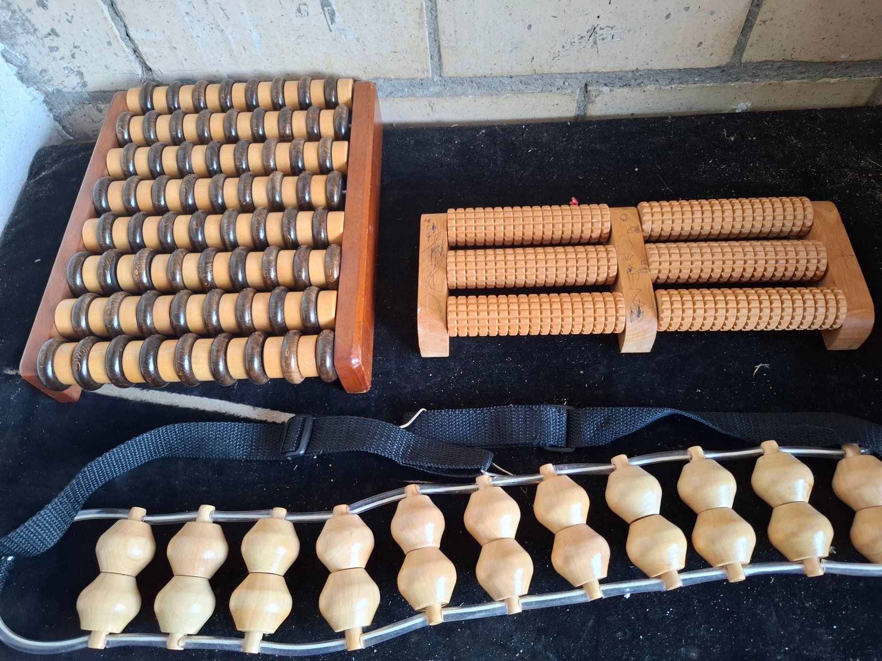 Dispositivi per massaggi: Massagegeraete Holz 3er Set gebraucht – Usato da Schönholzerswilen venduto da clyde123