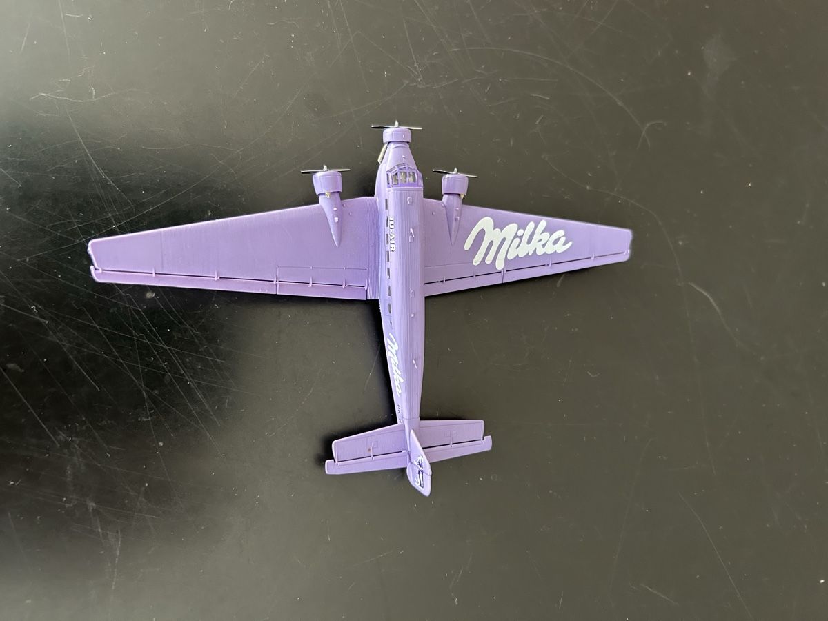 Kit di modellismo & Modellini statici: Milka JU-AIR Flugzeug – Usato da Zumikon venduto da tuna007 7