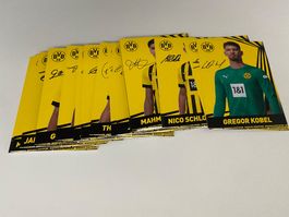 Autogrammkarten Set BVB Dortmund 2022/23 - Mit 🇨🇭Kobel
