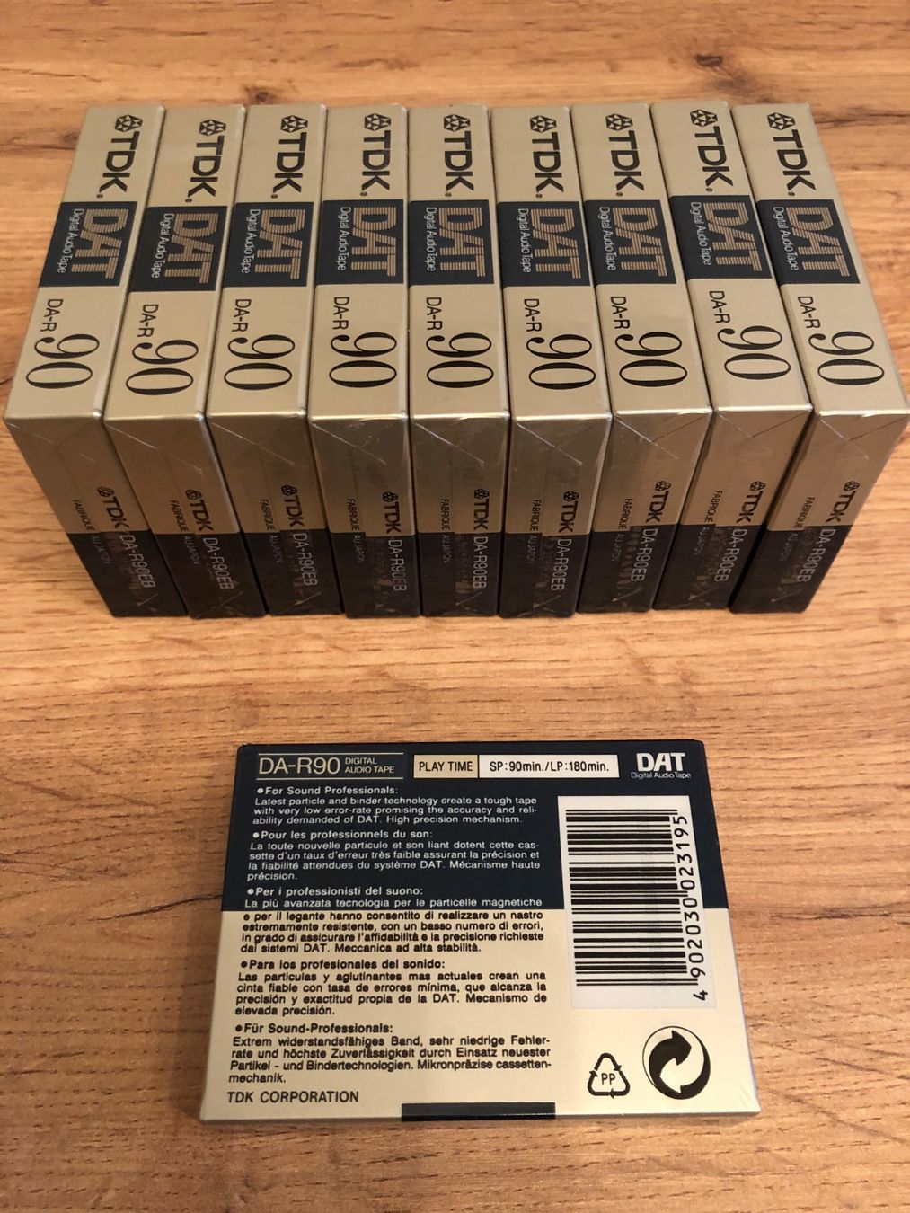 Musicassette: DAT-Kassetten TDK-DA-R-90 Neu – Nuovo e nell'imballaggio originale da Münchenstein venduto da Lexa-70 1