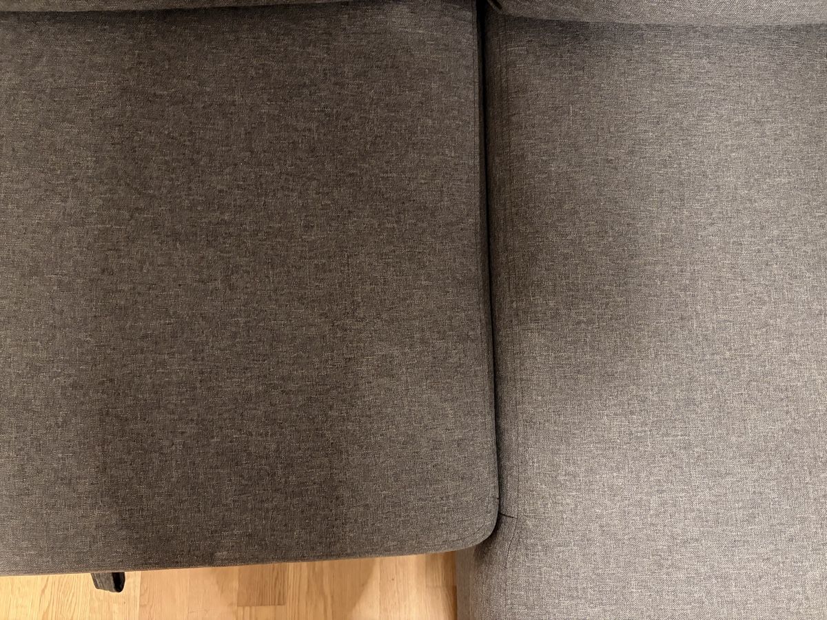 Conforama Sofas: Ecksofa grau mit Bettfunktion und Stauraum – D'occasion à Oberrohrdorf par sar_syk7 5