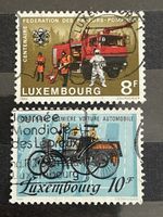 Briefmarken Luxemburg Feuerwehren Auto gebraucht