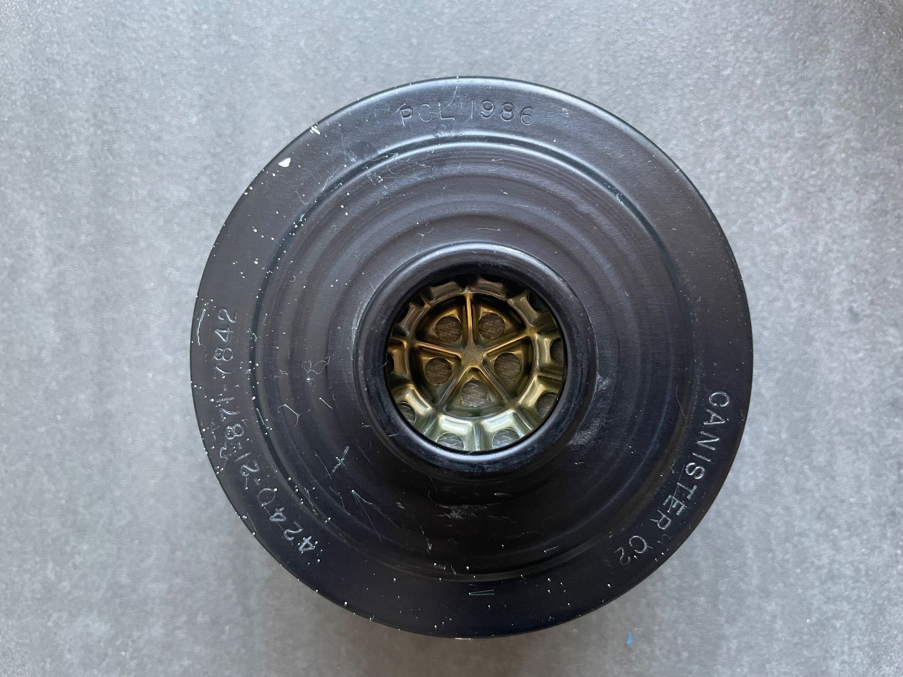 US Army Uniformi: Gas mask / masque à gaz us MCU-2P – Usato da Oberbütschel venduto da Woodie2005 3