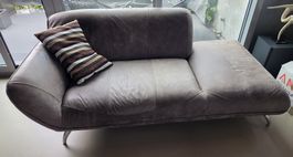 GUTMANN COLLECTION Daybed Leder Braun-grau 1867 Sofa Lounge