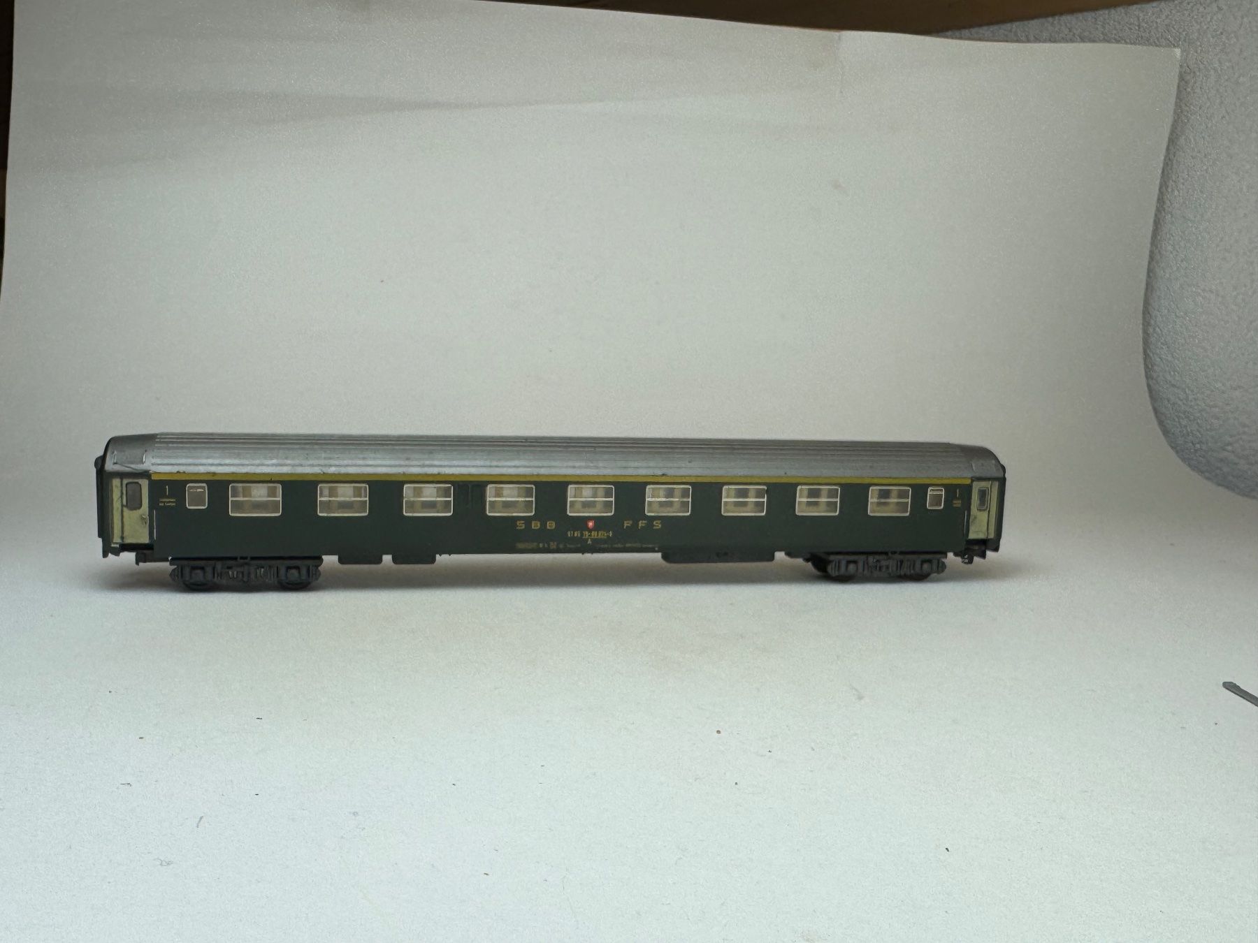 Liliput Modellini di ferrovie: Liliput Personen Wagon SBB – Usato da Elm venduto da Wikmtz 1