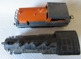 Lima HO Lokomotive 1 x Diesel 1 x Dampflokomotive