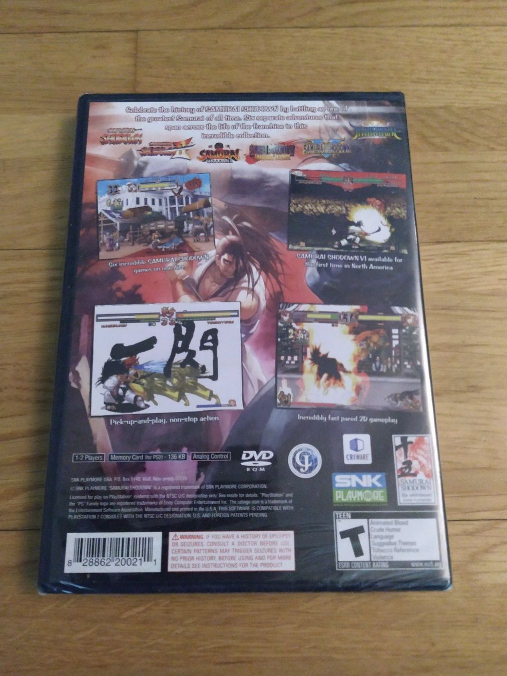 Spiele: Samurai Shodown Anthology - PS2 (NTSC) – Neu und originalverpackt aus Ostermundigen von rotronic35 1