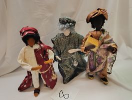 Schwarzenberger Krippenfiguren 3 Könige 