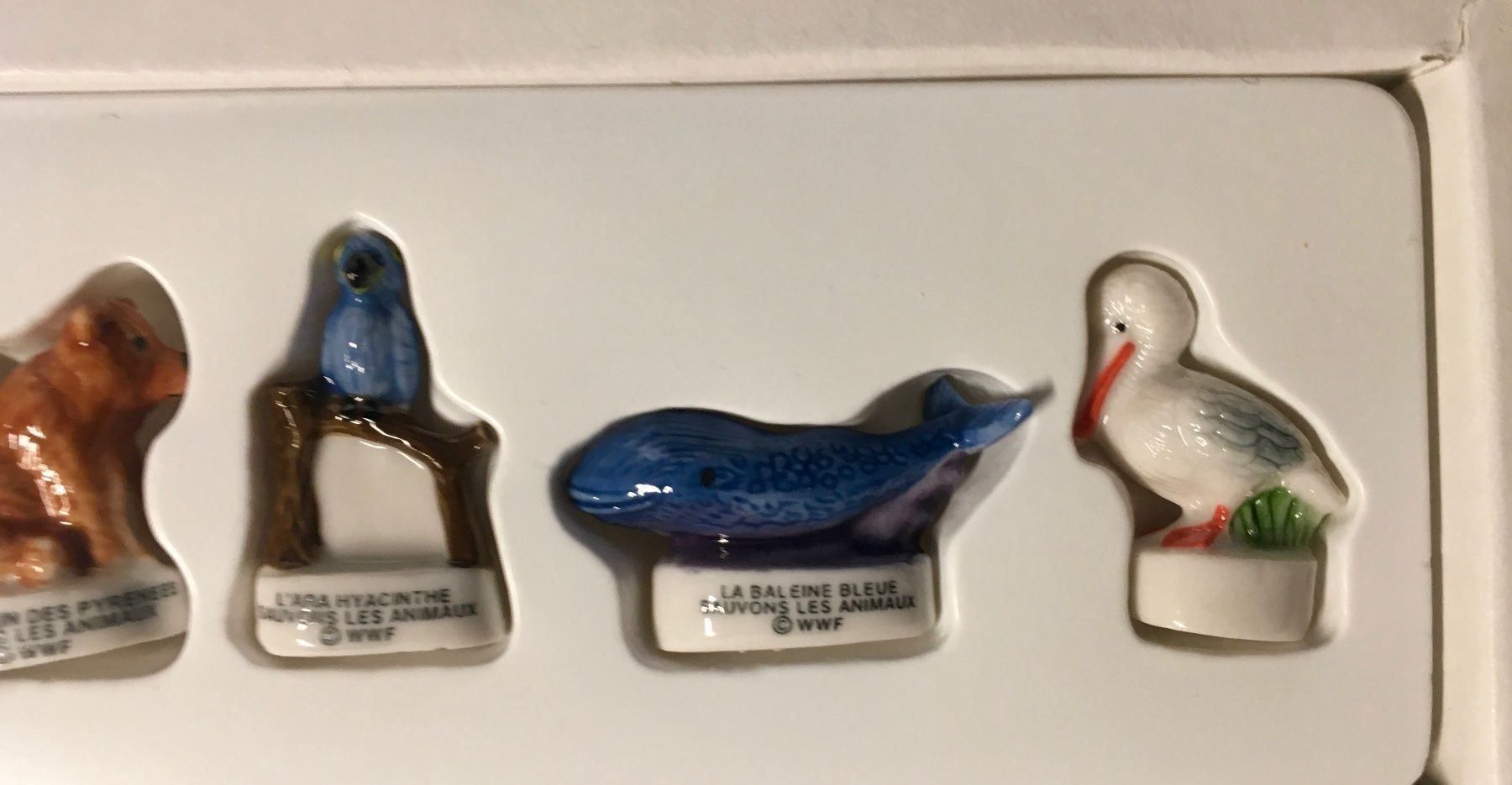 Bambole: Fèves artisanales série WWF – Nuovo e nell'imballaggio originale da Carouge GE venduto da pierre956 4