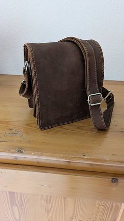 Herren (auch Damen) Tasche echt Leder