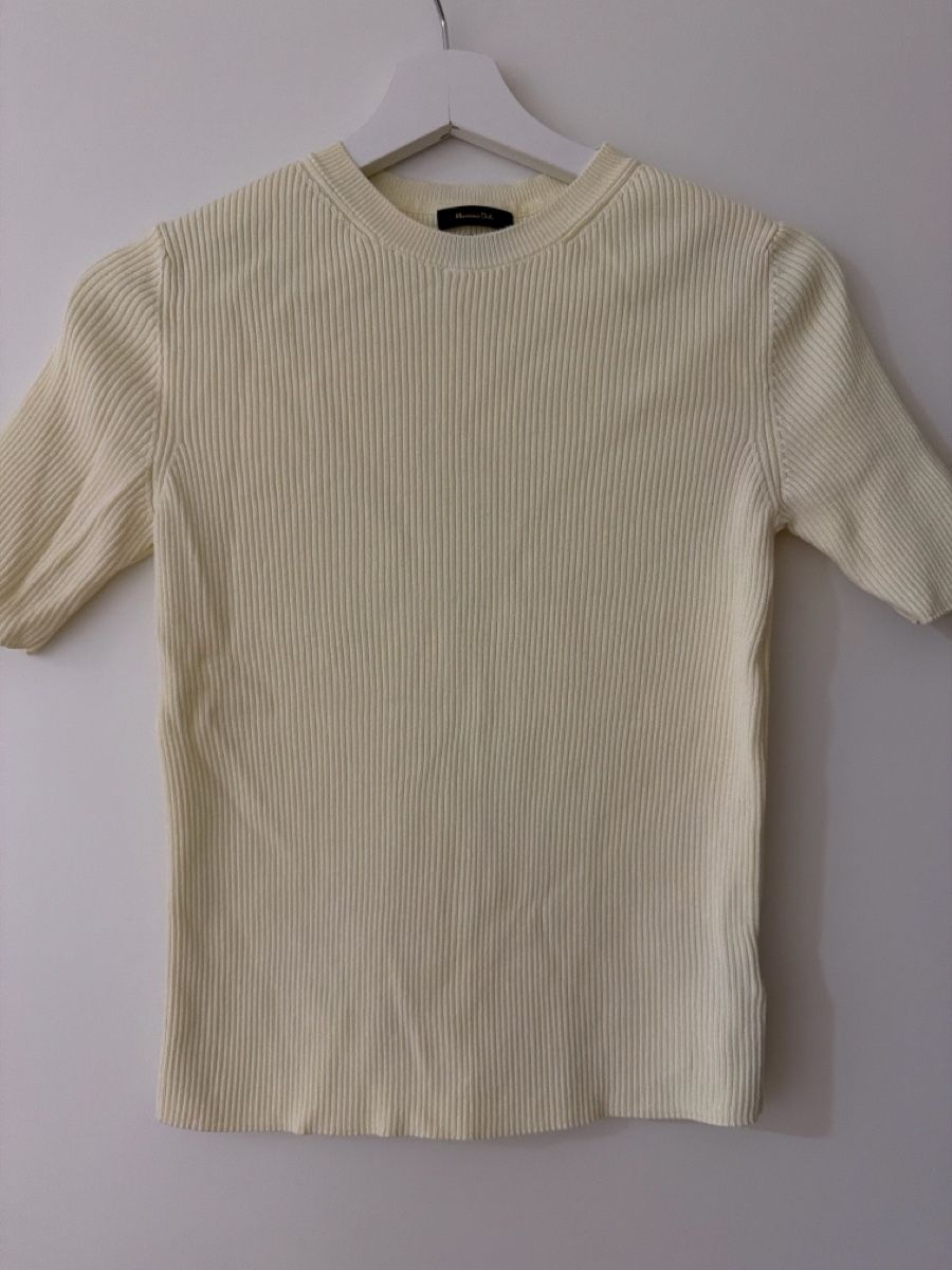 Massimo Dutti Pullover & Sweatshirts: Damen Pullover Massimo Dutti butteryellow – Neu (gemäss Beschreibung) aus Niederhasli von Luxevault