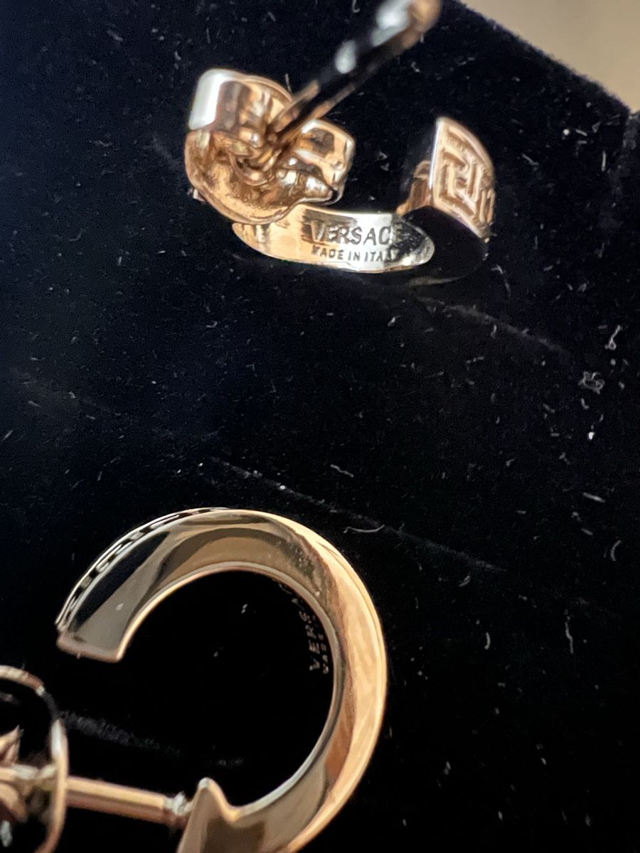 Orecchini pendenti & Orecchini a lobo: Versace Elegante Silberohrringe, zeitlos schön – Nuovo (secondo la descrizione) da Lugano venduto da neno83 2