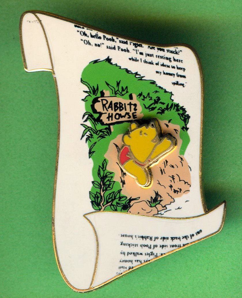 Disney Placchette & Badge: DISNEY  POOH – Usato da Winterthur venduto da Sammleroase