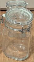 Bügelglas Set 4 Stück unterschiedliche 3 klein 1 gross