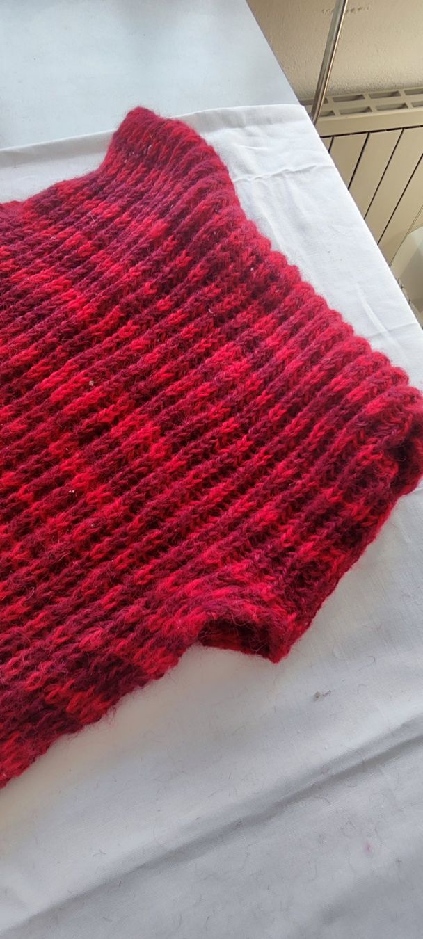 Foulards, Tücher & Schals: Schal, handgestrickt – Gebraucht aus Saas im Prättigau von eve_22 1
