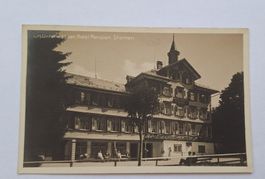 AK Unterwasser Hotel Pension Sternen 1930 belebt SG