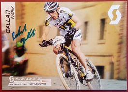 Patrik Gallati Autogramm signiert Foto 15x21cm Mountainbike