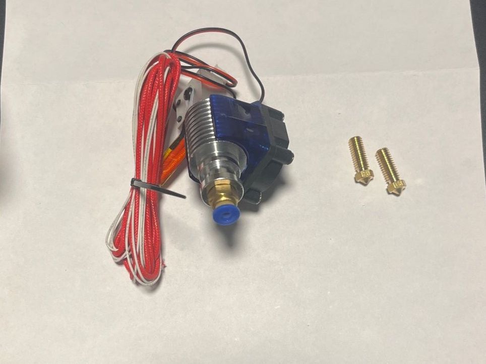 Stampanti 3D: Hotend für  1,75 mm Filament mit 2 Düsen 0.4mm – Nuovo (secondo la descrizione) da Suhr venduto da Systems