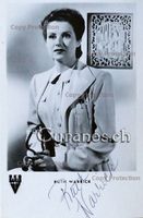 Ruth Warrick (1916-2005) Schauspielerin - Autogramm