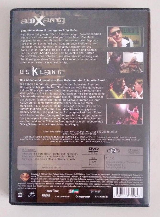 Tutti i DVDs: DVD Polo Hofer – Usato da Basel venduto da Palmenland 1