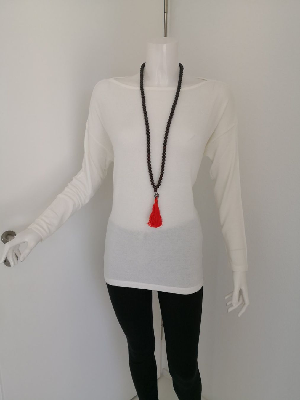 Maglioni & Felpe: 🤩STRICK-PULLOVER WEISS WEICH – Usato da Olten venduto da Naja-Twins-Twins 7