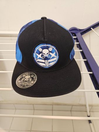 Grenzgaenger Cap blau schwarz neuwertig