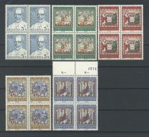 1967, Pro Patria, Viererblöcke, **